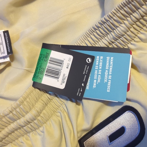 Vintage Purdue Nike authentic on court basketball shorts NWT - Picture 5 of 8